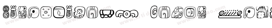 MesoAmerica Dings Four字体转换